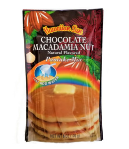 Baking: Hawaiian Sun Pancake Mix - Chocolate Macadamia Nut 6oz