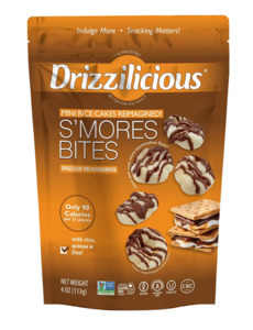 Drizzilicious Drizzled S'Mores Mini Rice Cake - 4oz