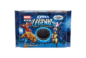 Snacks: MARVEL OREO Stuf of Legends Chocolate Sandwich Cookies, Special Edition, 10.68 oz