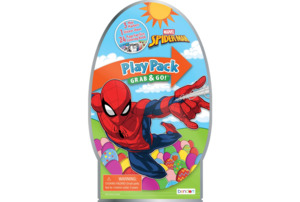Marvel Spiderman Easter Activity Play Pack with Coloring Book and Mini Markers