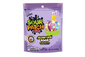 Easter: SOUR PATCH KIDS Glow Ups Eggs Soft & Chewy Easter Candy - 8.37oz