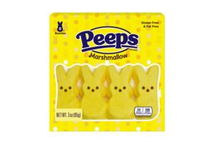 Easter: Peeps, Yellow Marshmallow Bunnies Easter Candy, 8ct