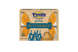 Easter: PEEPS, HARRY POTTER Butterbeer Flavored Marshmallow Chicks, Easter Candy 10ct