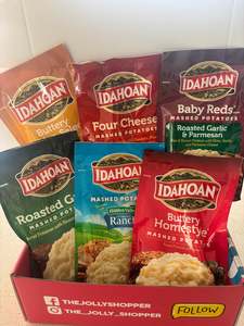 Gift Boxes In Stock: Jolly Shopper Idahoan Mashed Potato Box