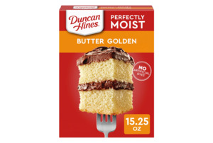 Baking: Duncan Hines Butter Golden Flavored Cake Mix, 15.25 oz