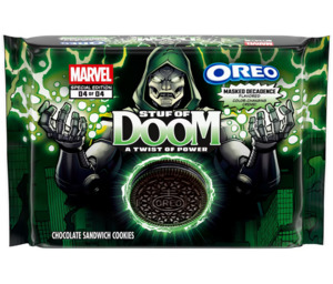 Marvel Oreo Stuf of Doom Chocolate Sandwich Cookies - Special Edition - 10.68oz