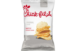 Chick-fil-A Sea Salt Waffle Potato Chips 7oz