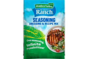 Pantry: Hidden Valley Gluten Free Original Ranch Salad Dressing and Seasoning Mix, 1 oz