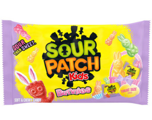 SOUR PATCH KIDS Bunnies Soft & Chewy Easter Candy 7.93 oz