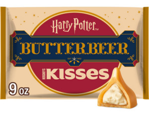 HERSHEY'S Butterbeer Kisses Easter Candy with Harry Potter Foils - 9oz