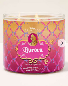 Disney Princess Aurora 3-Wick Candle