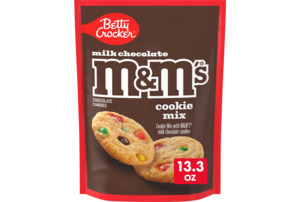 Baking: Betty Crocker Cookie Mix with Milk Chocolate M&M'S Chocolate Candies, 13.3 oz