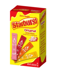 Drinks: Starburst Original Sugar Free Drink Packets 20ct