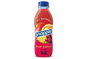 Drinks: Snapple Fruit Punch Juice Drink, 16 fl oz