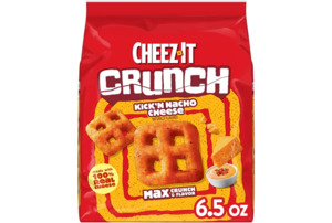 Snacks: Cheez-It Crunch Kickin' Nacho Cheese Crackers 6.5oz