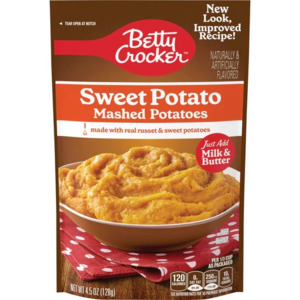 Betty Crocker Sweet Potatoes Mashed 4.5oz