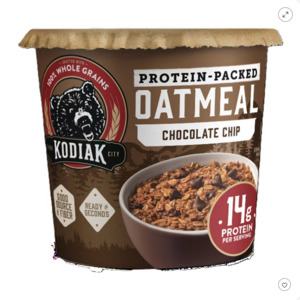 Pantry: Kodiak Cakes Protein-Packed Chocolate Chip Oatmeal in a Cup - 2.12oz