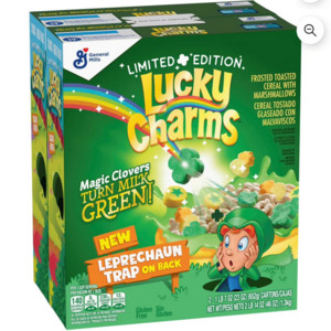 Lucky Charms with Marshmallows, 46 oz