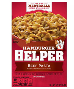 Pantry: Hamburger Helper Beef Pasta Mix, 5.9 Oz
