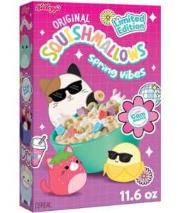 Kellogg's Squishmallows Breakfast Cereal - 11.6oz Limited Edition
