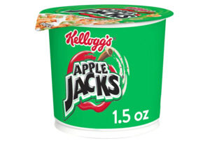 Pantry: Kellogg's Apple Jacks Breakfast Cereal Cups, Kids Cereal, Family Breakfast, Original, 1.5oz Cup