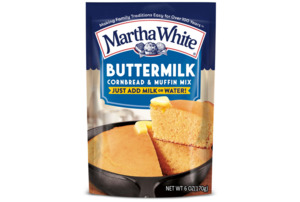 Martha White Buttermilk Cornbread and Muffin Mix, 6 oz Pouch