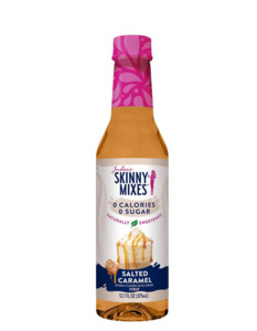Jordan's Skinny Mixes Naturally Sweetened Sugar Free Salted Caramel Coffee Flavoring Syrup - 12.7 fl oz