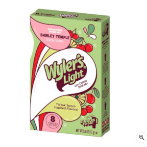 Drinks: Wyler's Light Singles To Go Watertok Shirley Temple 8ct
