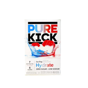 Drinks: Pure Kick Ice Pop Hydrate Sugar Free Drink Sachet 6ct