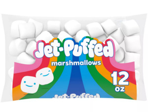 Snacks: Jet-Puffed Marshmallows - 12oz