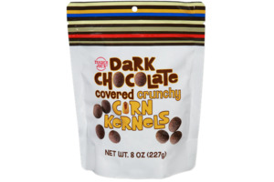 Trader Joe's Dark Chocolate Covered Crunchy Corn Kernels