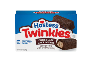 Hostess Twinkies Chocolate Lovers Snack Cakes, Chocolate Sponge Cake with Chocol&hellip;
