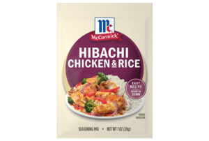 McCormick Hibachi Chicken & Rice Seasoning Mix, 1.0 oz Packet