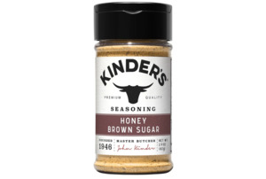 Kinder's Honey Brown Sugar Seasoning Blend with Sea Salt and Spices, 2.9 oz
