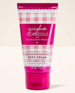 Fragrance Mist: Gingham Gorgeous Travel Size Ultimate Hydration Body Cream
