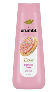 Dove Crumbl Moisturizing Liquid Body Wash Confetti Cake, 20 oz