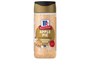Baking: McCormick Apple Pie Finishing Sugar, 3.06 oz Bottle