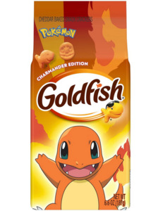 Snacks: Goldfish Limited Edition Charmander Cheddar Crackers - 6.6oz