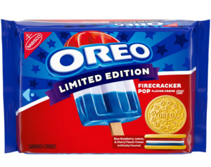 Snacks: Oreo Limited Edition Firecracker Pop Sandwich Cookies - 11.46oz