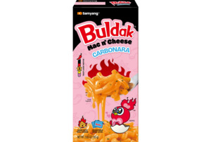 Pantry: Buldak Mac & Cheese Carbonara with Adjustable Spice, Allergen-Free, Box