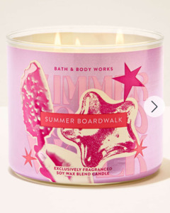 Three Wick Candle: Summer Boardwalk 3-Wick Candle