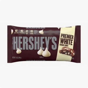 HERSHEY'S Premier White Creme Chips 12oz