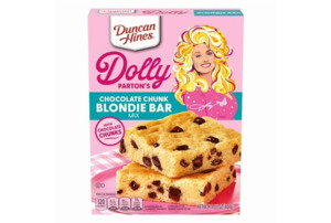 Duncan Hines Dolly Parton's Chocolate Chunk Blondie Bar Dessert Mix, 14.25 oz