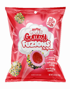 Chocolate Candy: Stuffed Puffs Fruity Punch Gummy Fuzions