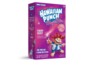 Hawaiian Punch Fairy Dust Powder Drink Mix, Sugar-Free, 8 Sticks