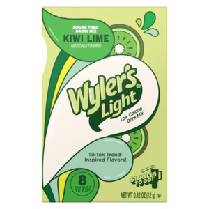 Drinks: Wyler's Light Kiwi Lime Drink Mix Zero Sugar 8ct Drink Sachet