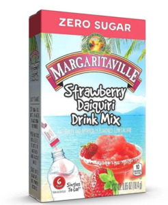 Margaritaville Strawberry Daiquiri Singles To Go Drink Mix, 6 ct