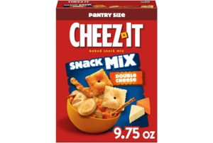 Snacks: Cheez-It Double Cheese Snack Mix, Lunch Snacks, 9.75 oz