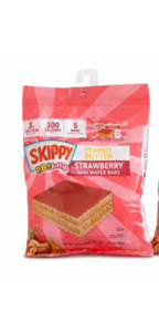SKIPPY Peanut Butter & Jelly Strawberry Mini Wafer Bars, 5 Individually Wrapped &hellip;