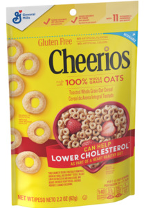 Cheerios Whole Grain Oats Gluten-Free Breakfast Cereal 2.2oz